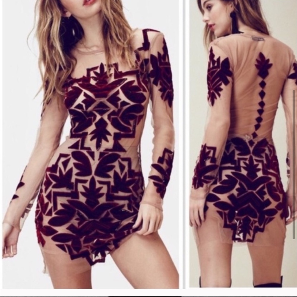 For love and lemons Vienna Mini Dress Size small